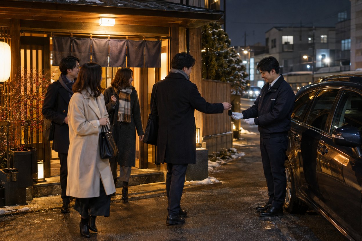 飲み会・会食の帰りに